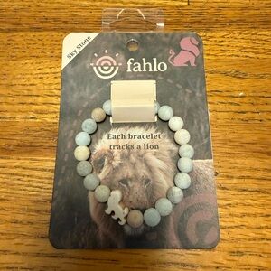 Fahlo Sky Stone Lion Tracking Bracelet - Blue